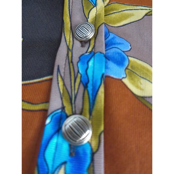 Vintage Knits by Francis X Dagger Collar Blouse Shirt And Tank Top Set Size 10 - Picture 7 of 12